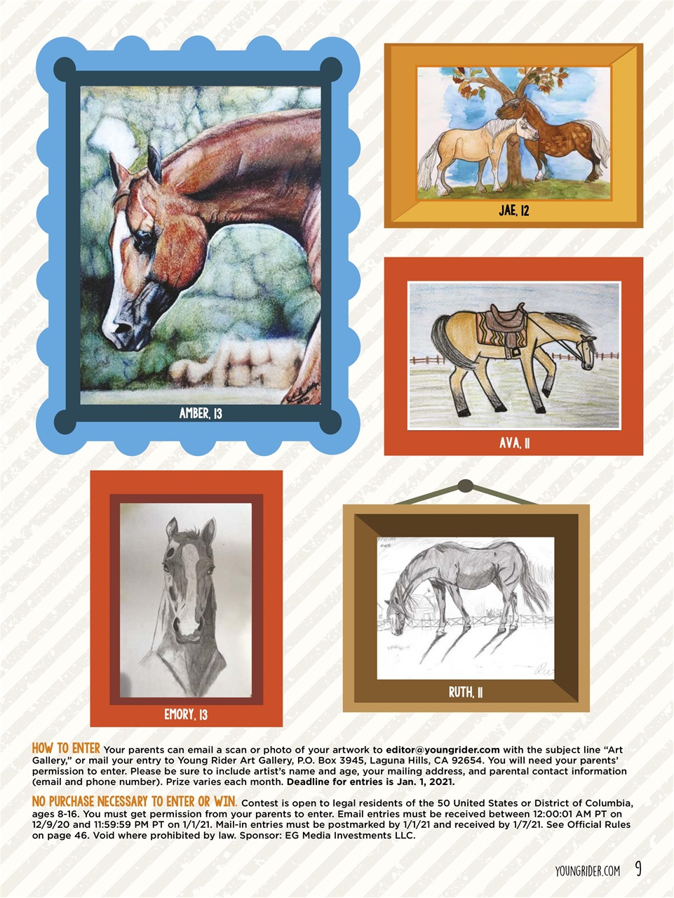 Young Rider Magazine Preview Pages