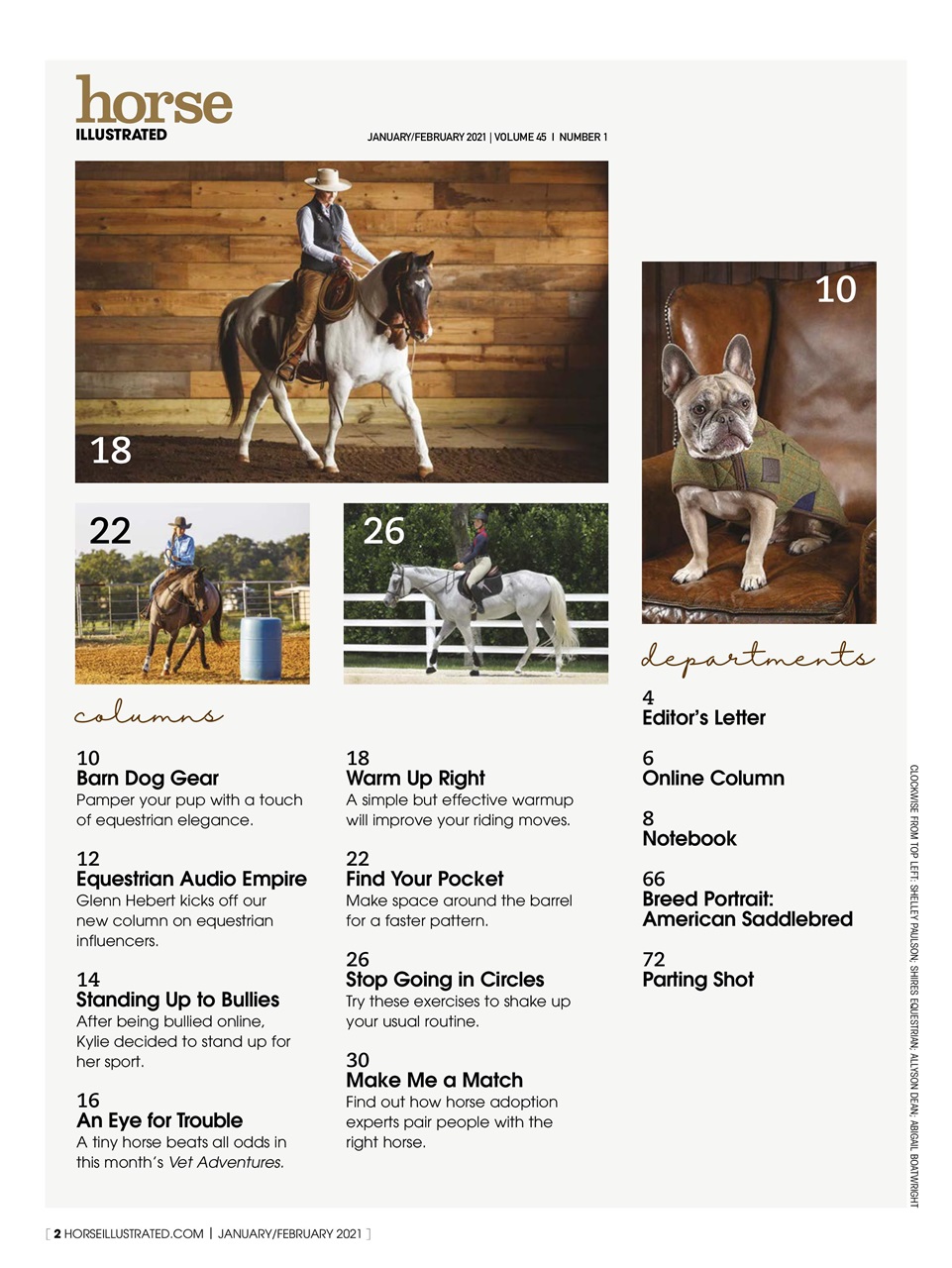 Horse Illustrated Magazine Preview Pages