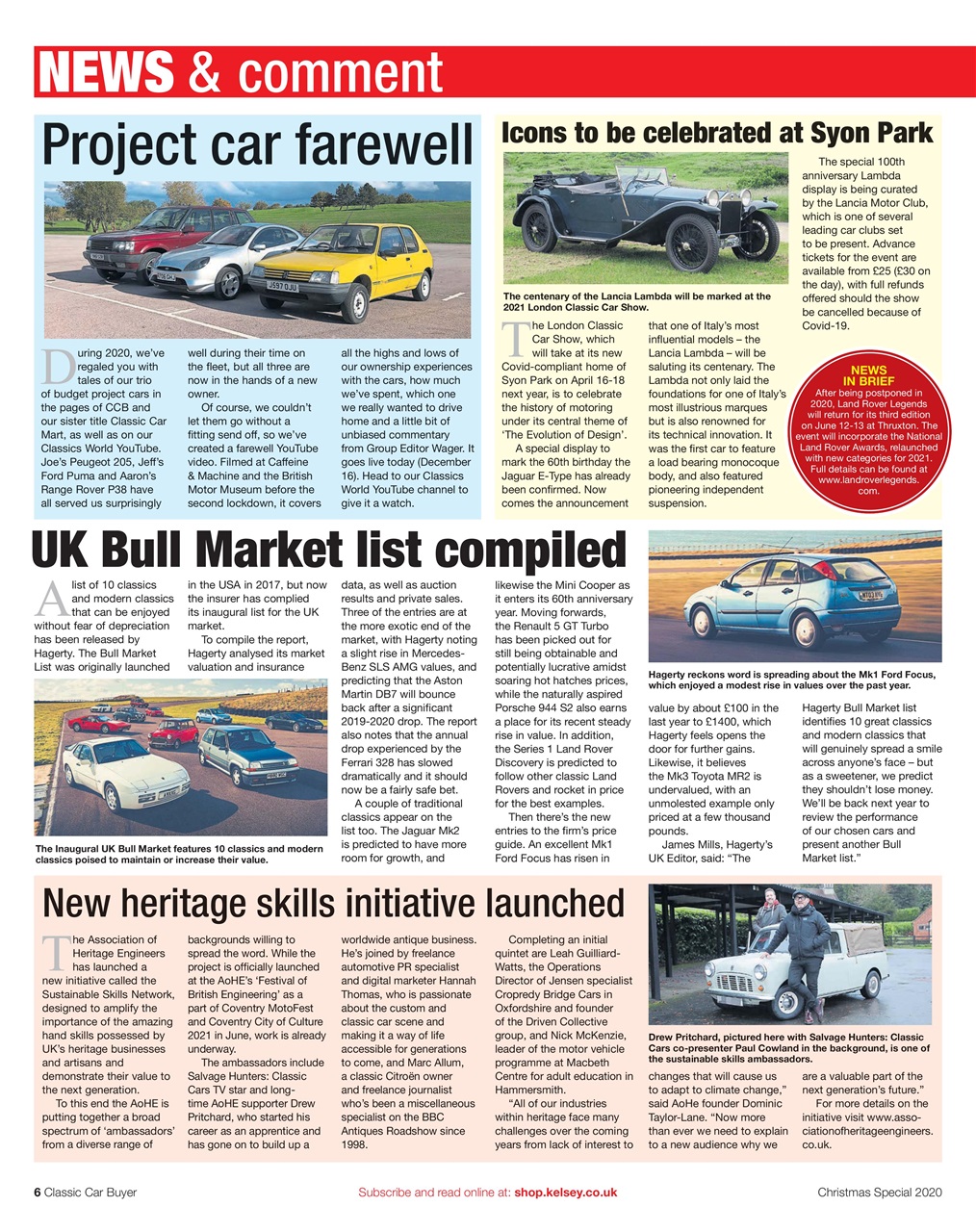 Classic Car Buyer Preview Pages
