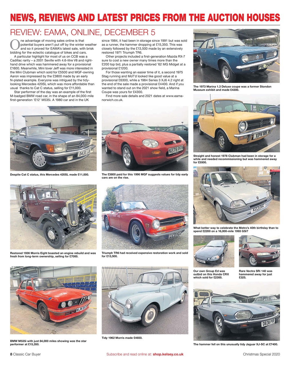 Classic Car Buyer Preview Pages