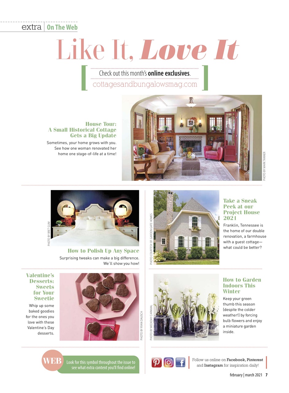 Cottages and Bungalows Preview Pages