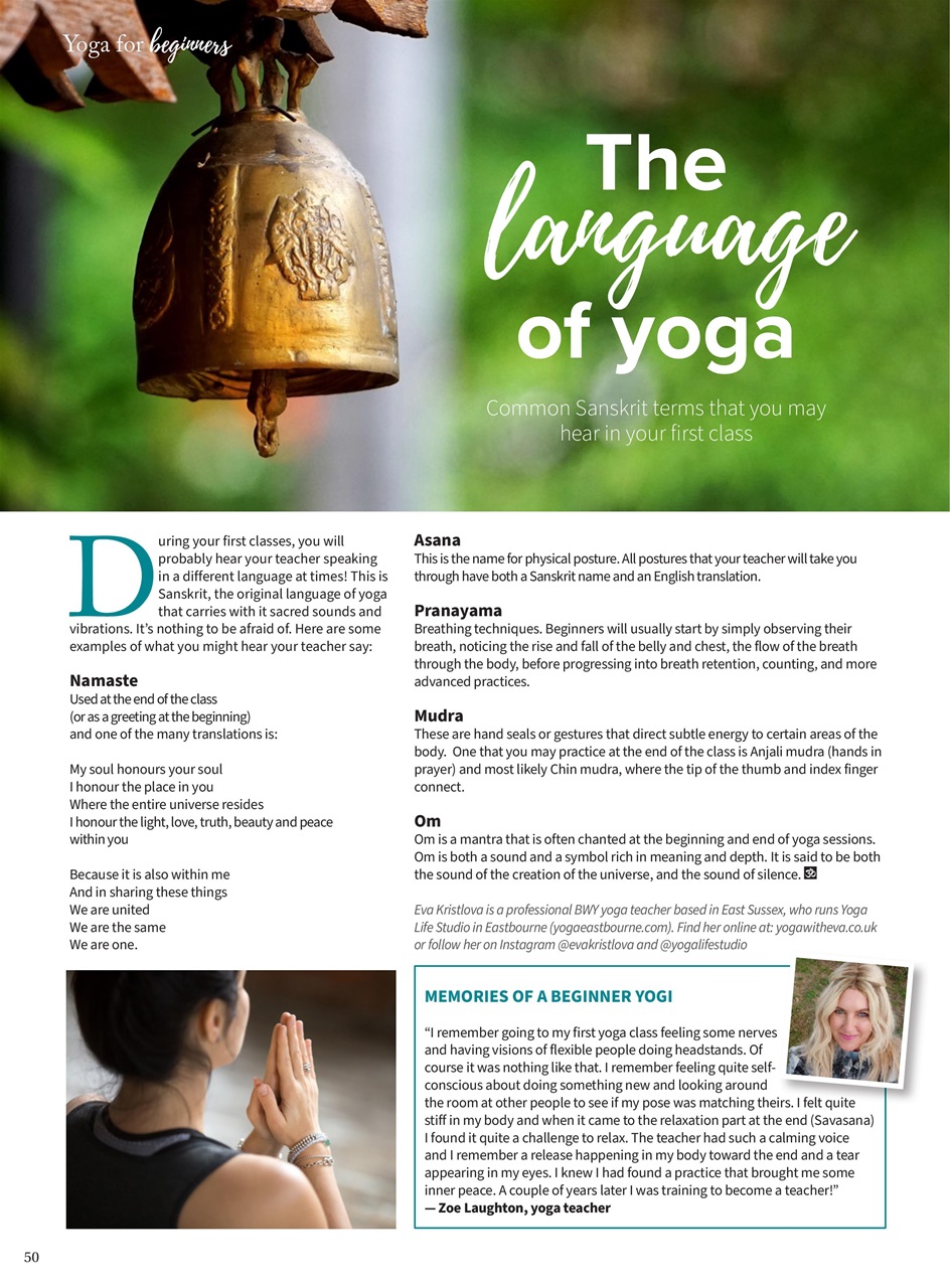 OM Yoga Magazine Preview Pages