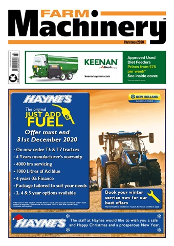 Farm Machinery issue Christmas 2020