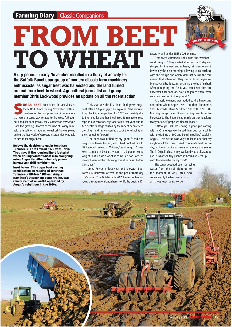 Classic Tractor Preview Pages