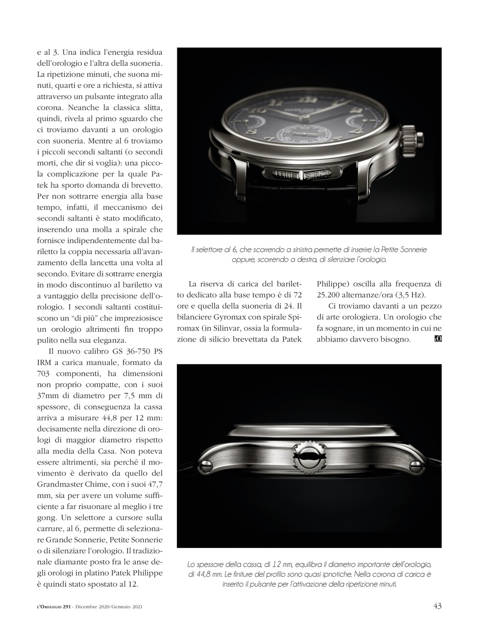 L'Orologio Preview Pages