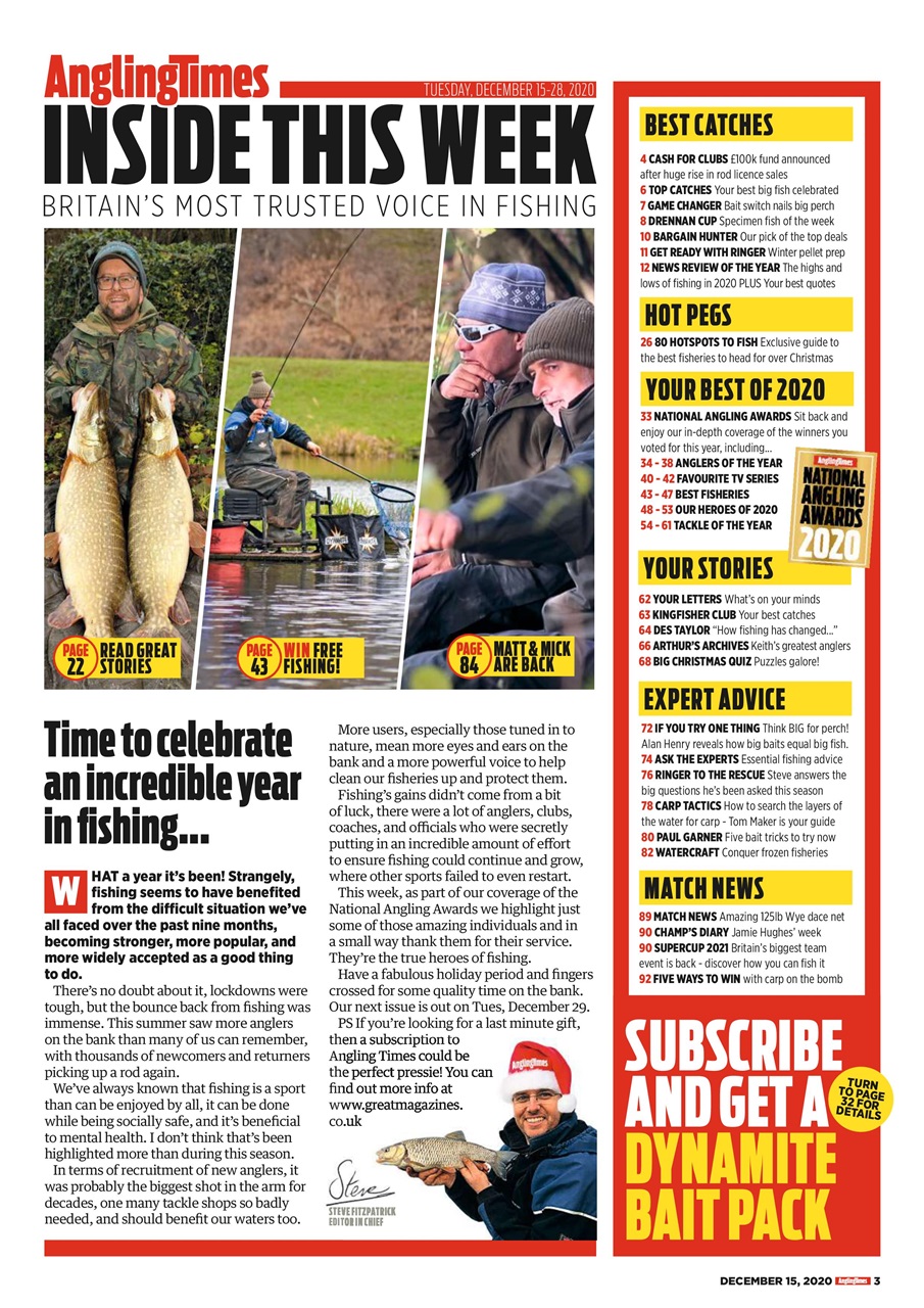 Angling Times Preview Pages