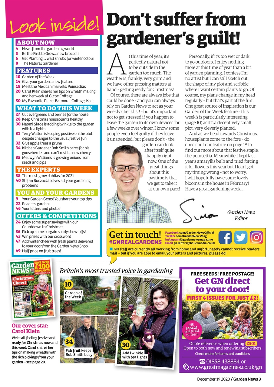 Garden News Preview Pages