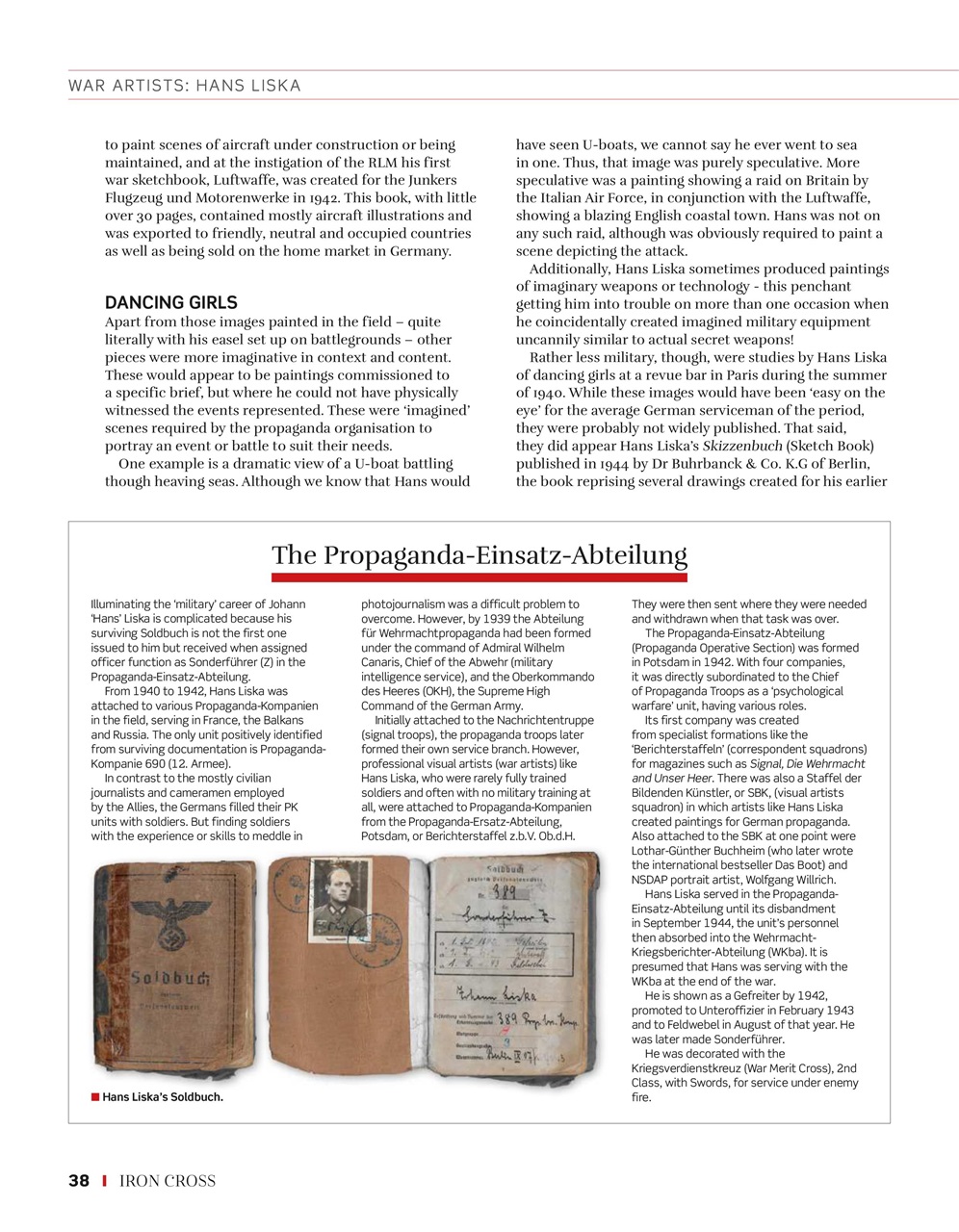 Iron Cross Preview Pages