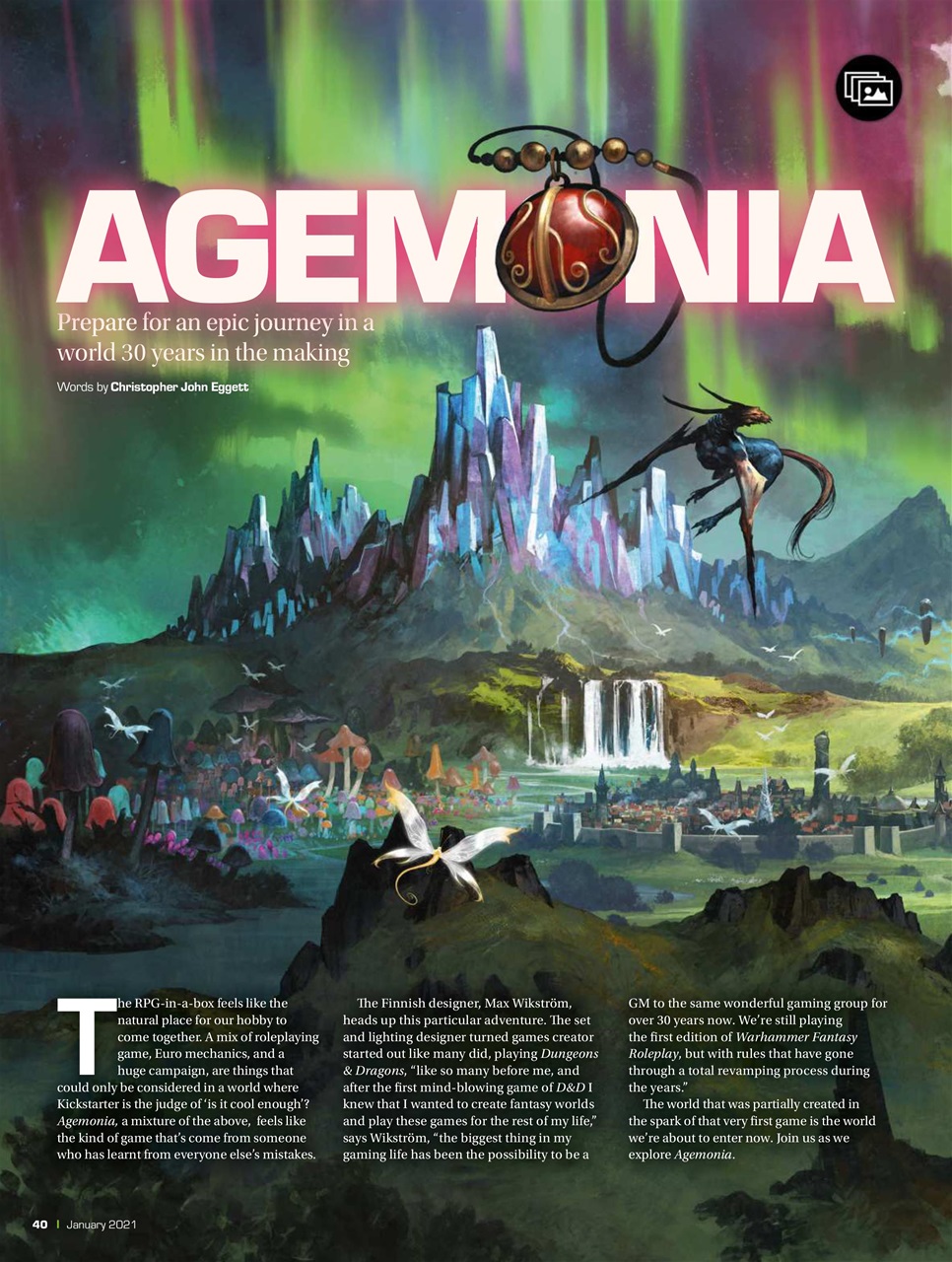 Tabletop Gaming Preview Pages