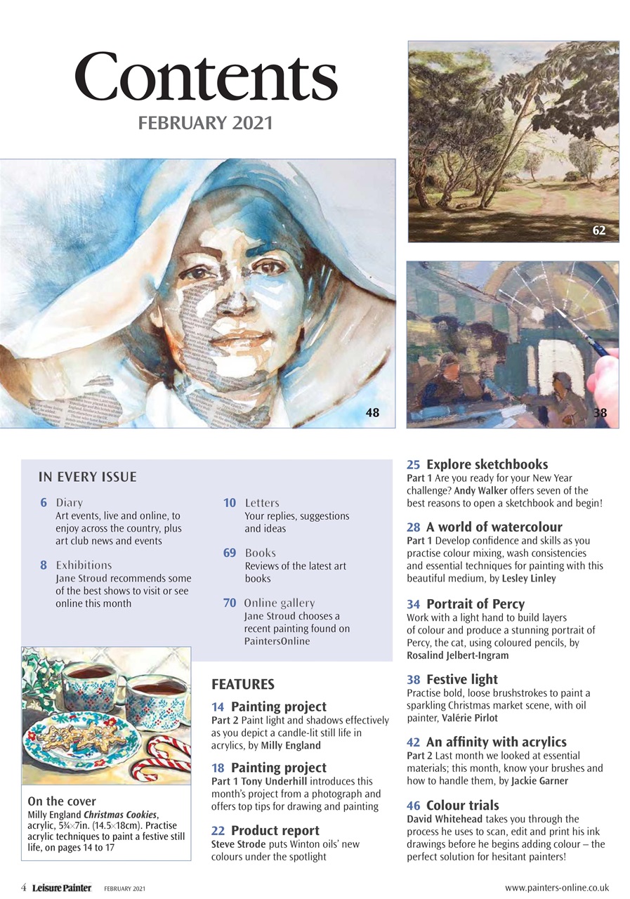 Leisure Painter & The Artist Preview Pages