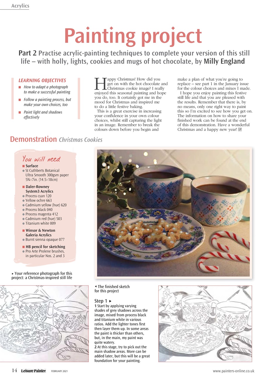 Leisure Painter & The Artist Preview Pages