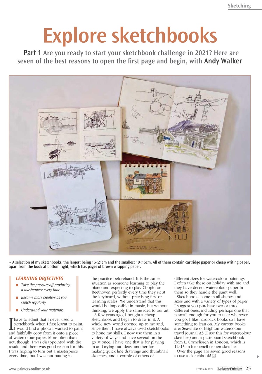 Leisure Painter & The Artist Preview Pages