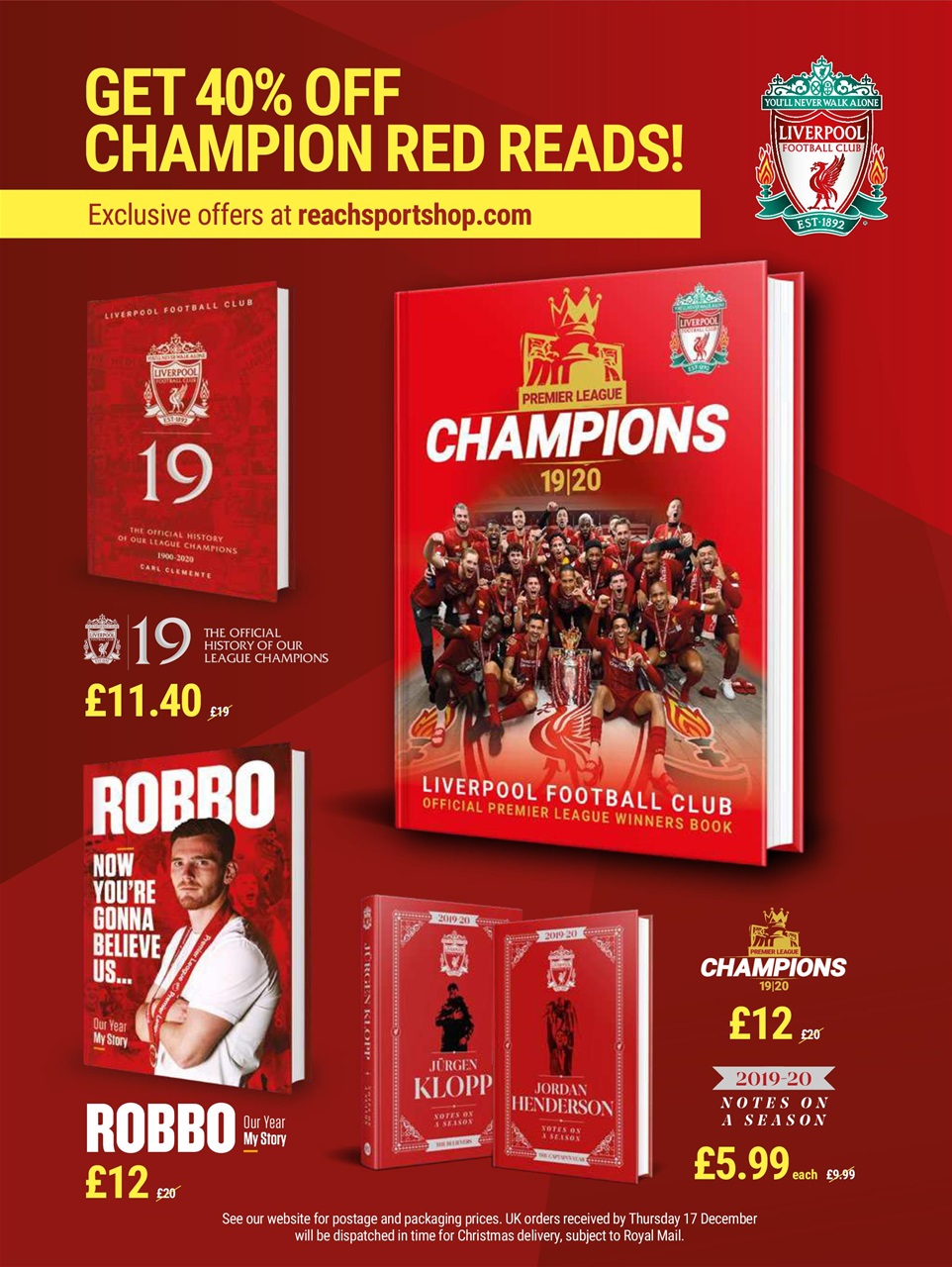 Liverpool FC Programmes Preview Pages