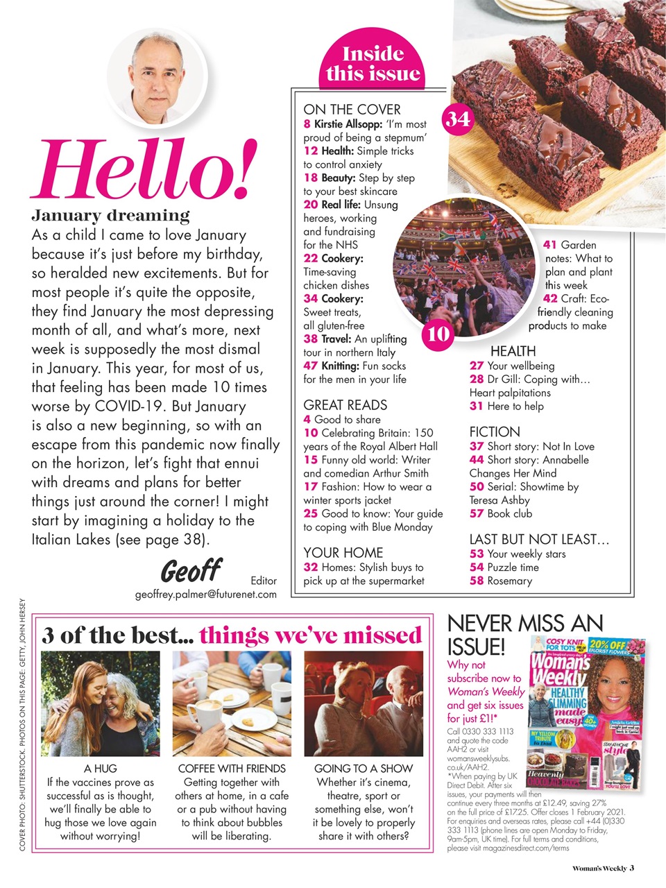 Woman's Weekly Preview Pages