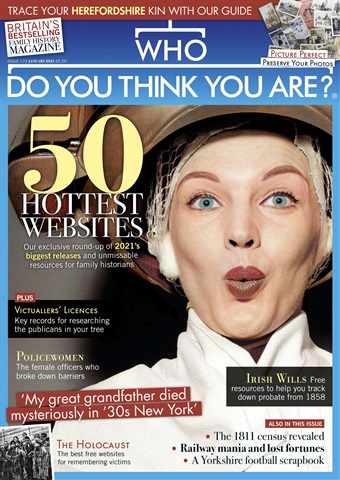 Who Do You Think You Are? issue January 2021
