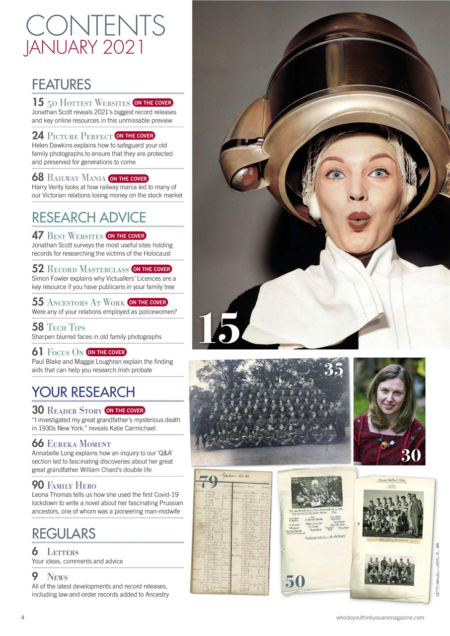 Who Do You Think You Are? Preview Pages