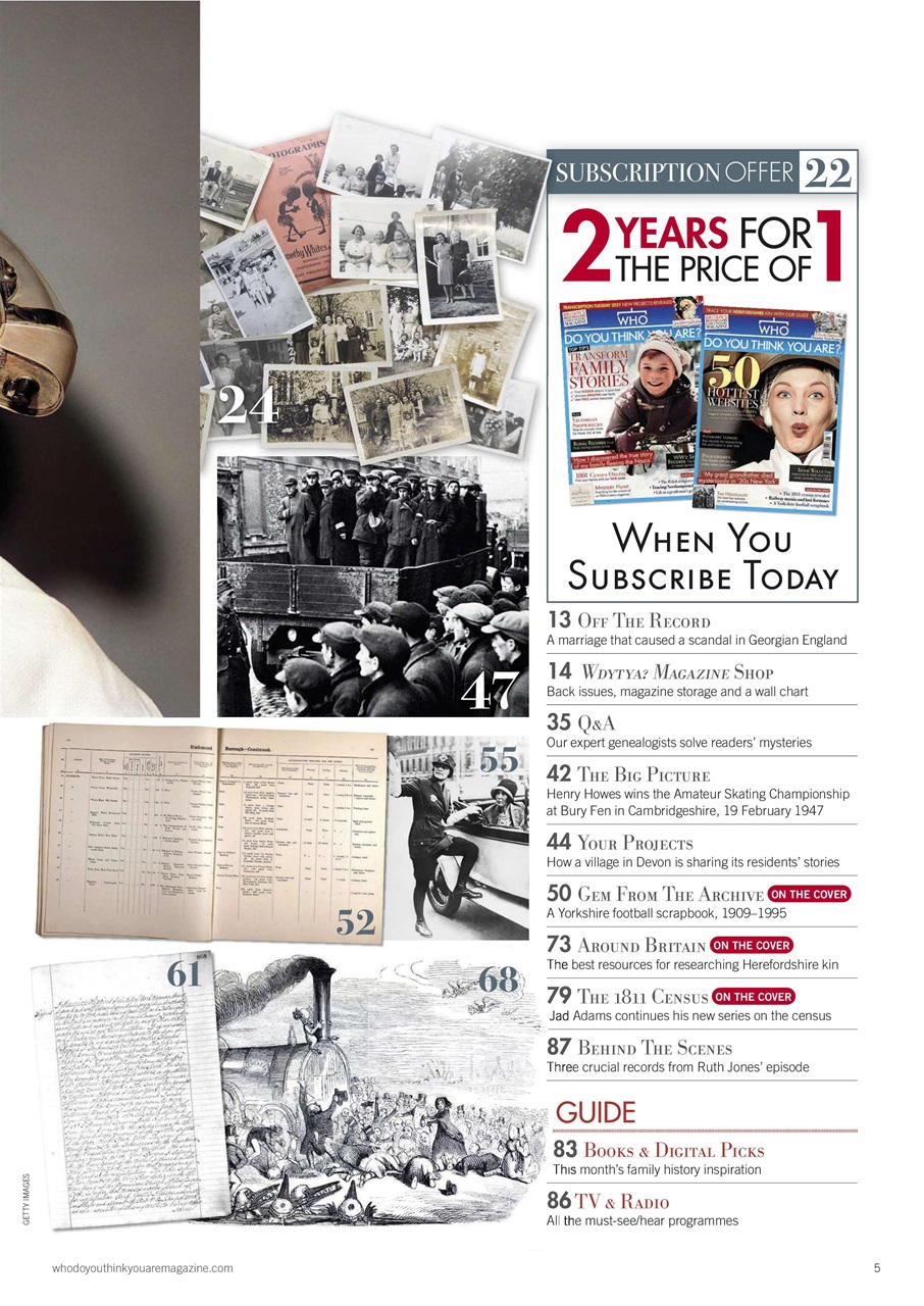 Who Do You Think You Are? Preview Pages