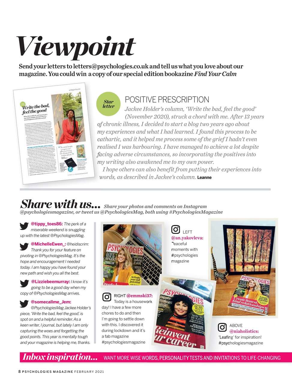 Psychologies Preview Pages