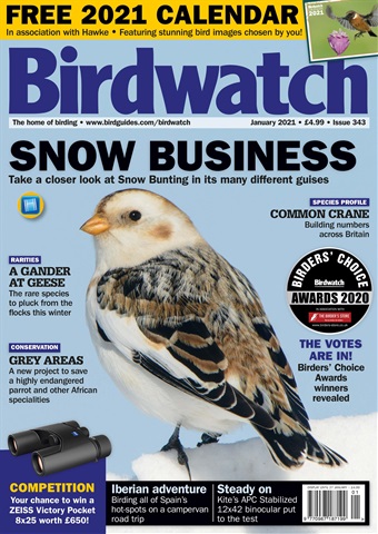 Birdwatch Magazine issue January 2021