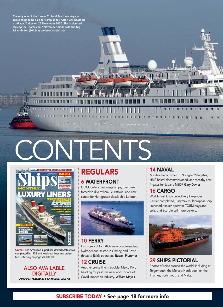 Ships Monthly Preview Pages