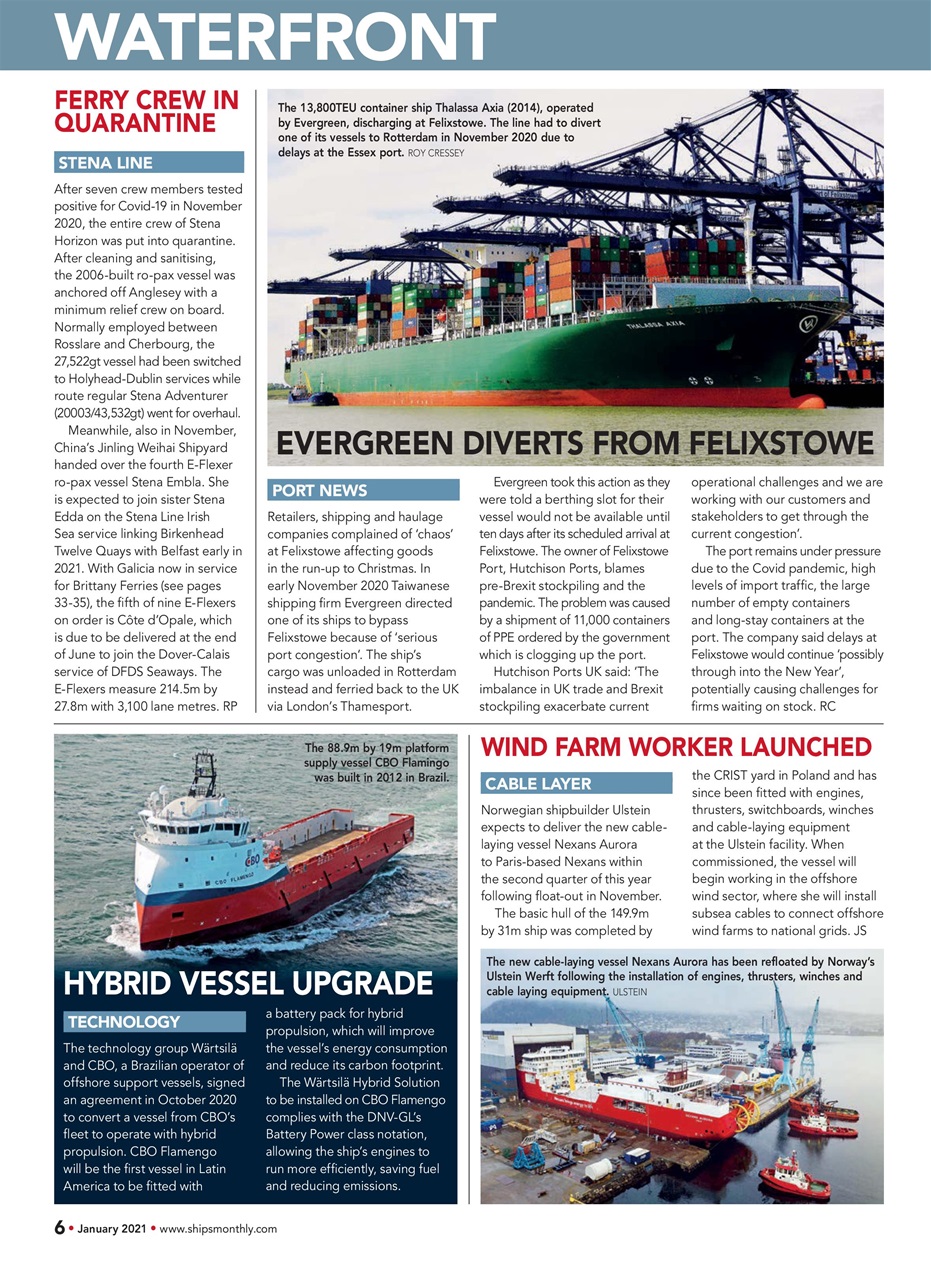 Ships Monthly Preview Pages