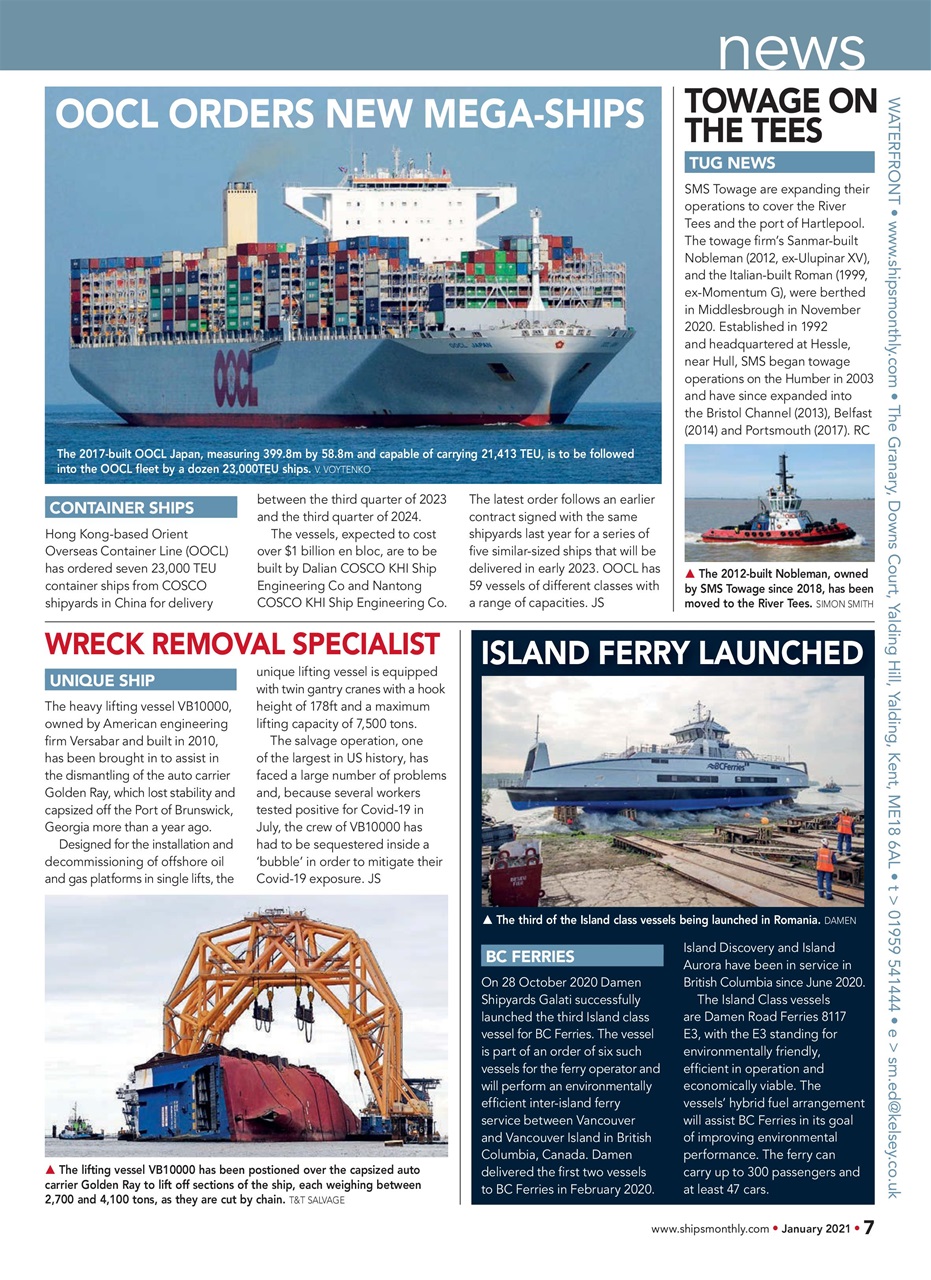 Ships Monthly Preview Pages