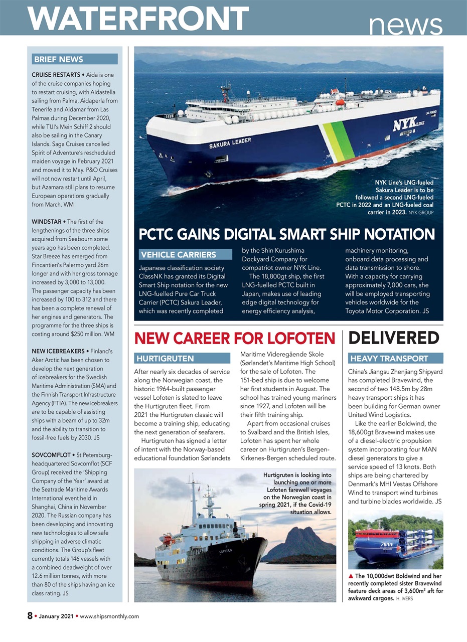 Ships Monthly Preview Pages