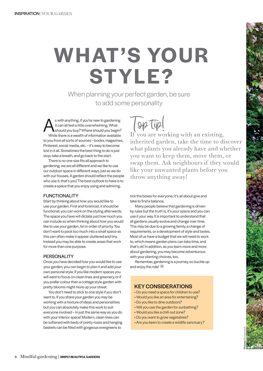 Simply Beautiful Gardens Preview Pages