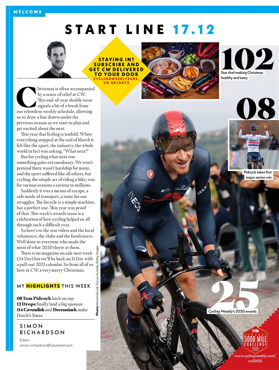 Cycling Weekly Preview Pages