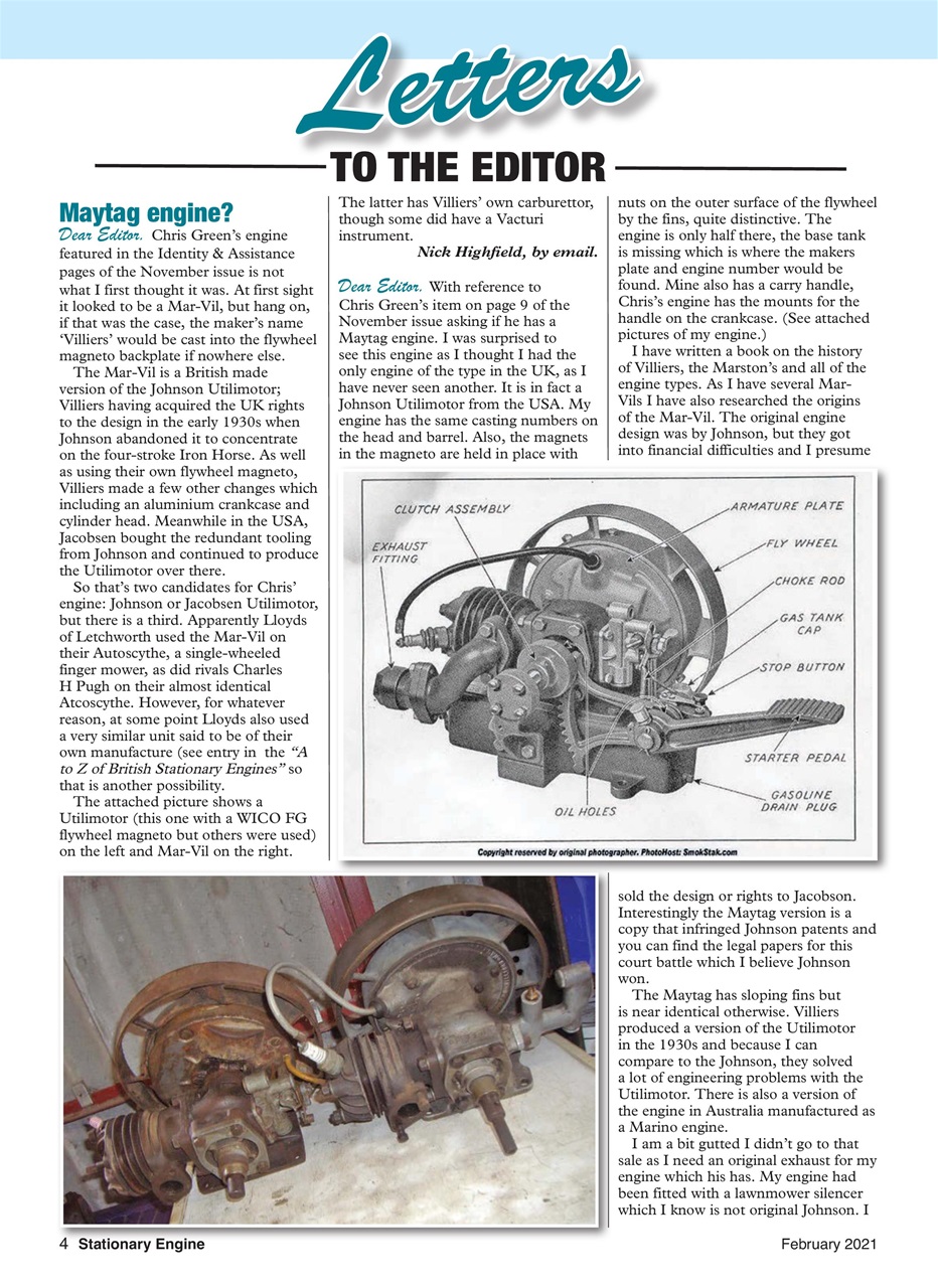 Stationary Engine Preview Pages