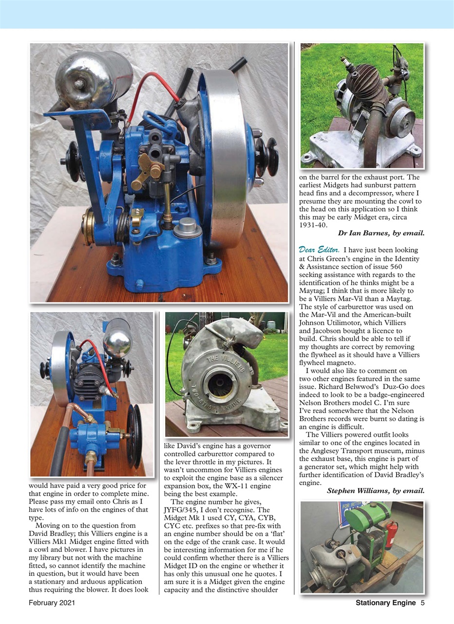 Stationary Engine Preview Pages
