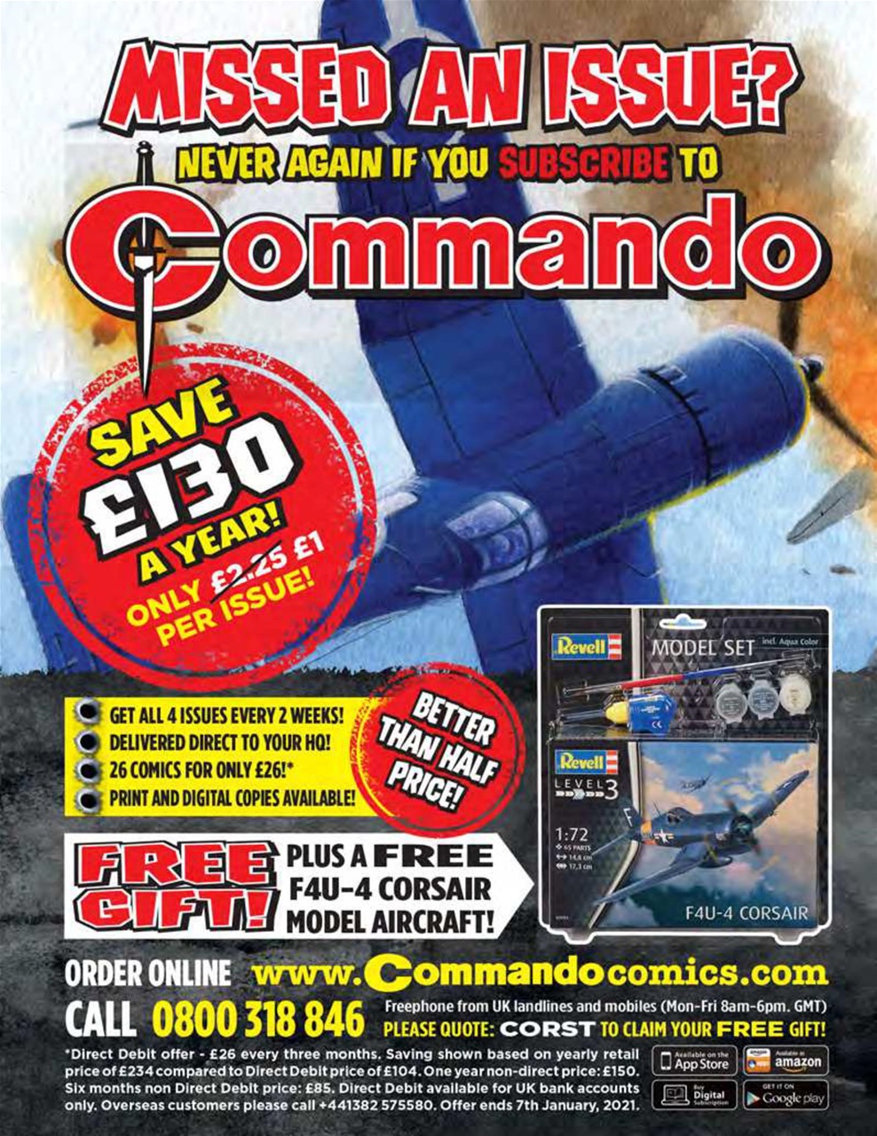 Commando Preview Pages