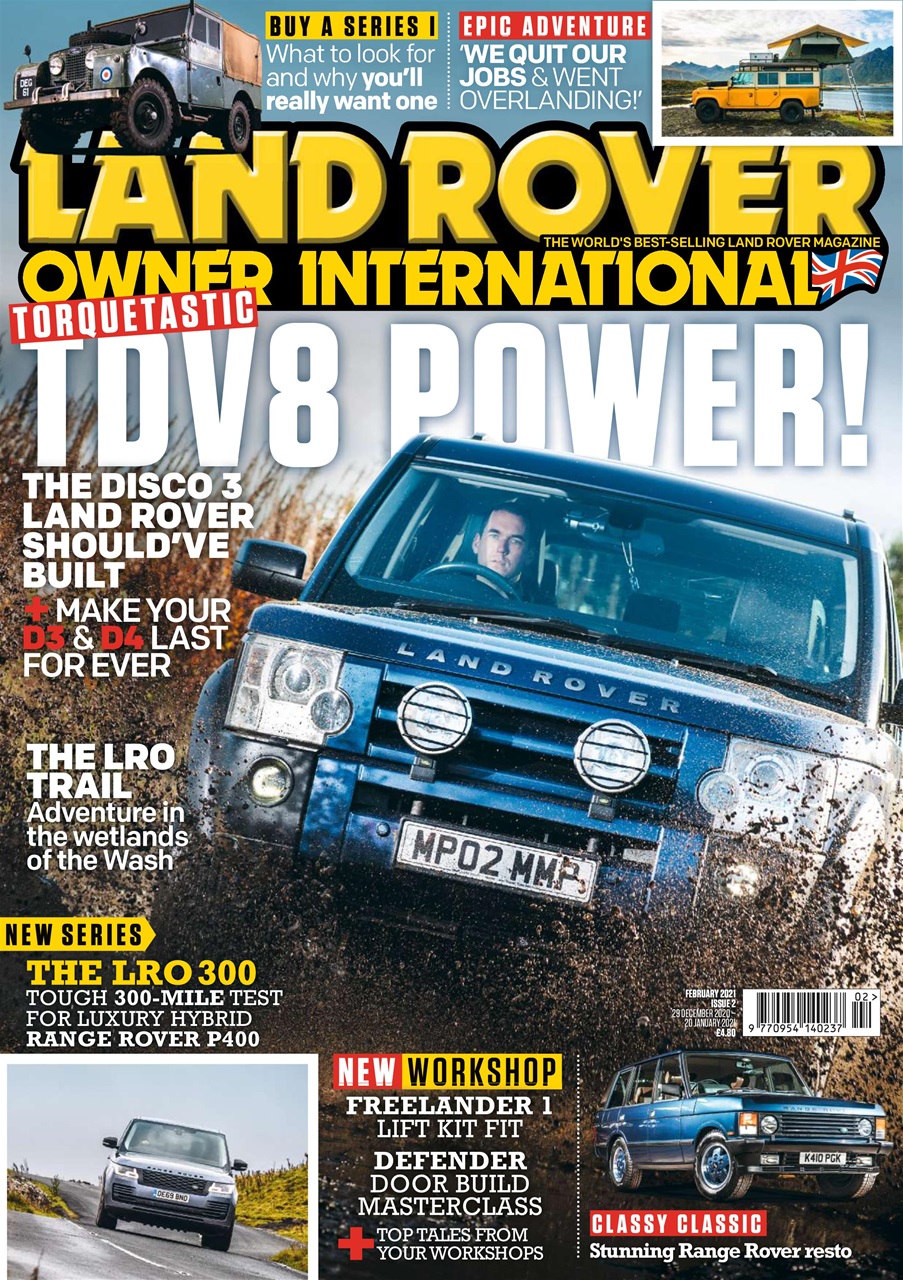 Land Rover Owner Preview Pages