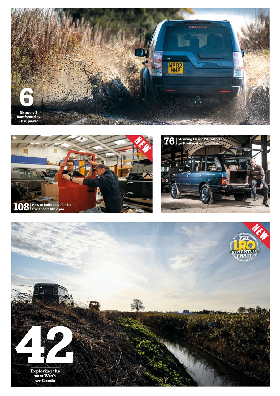 Land Rover Owner Preview Pages