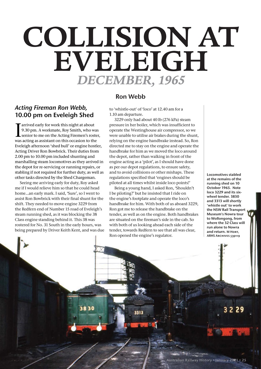 Australian Railway History Preview Pages