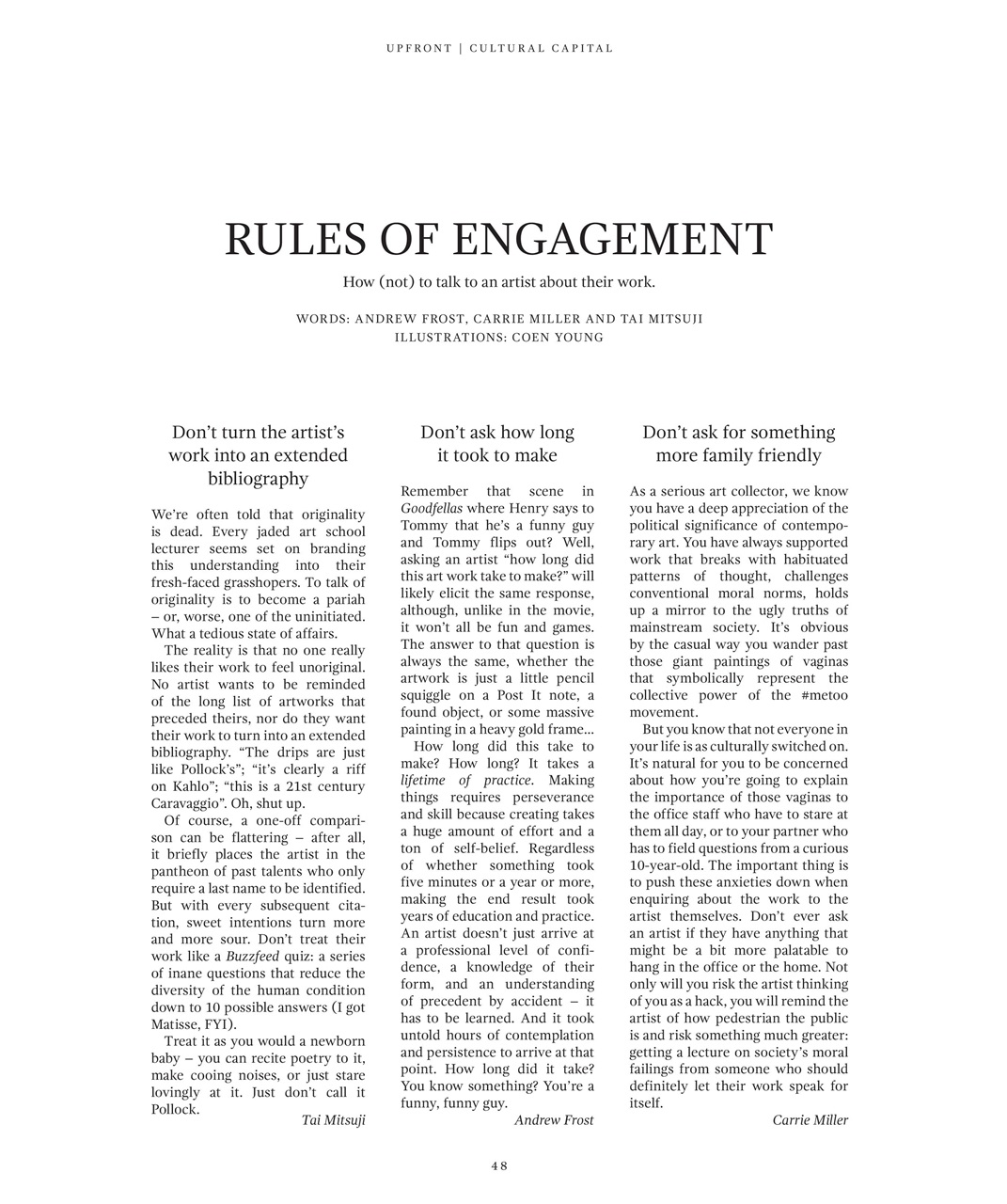 Art Collector Preview Pages