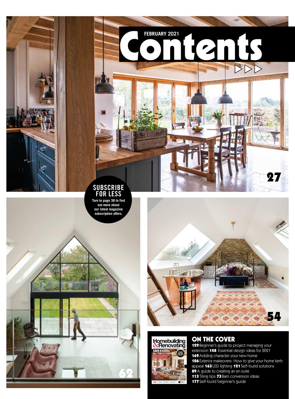 Homebuilding & Renovating Magazine Preview Pages