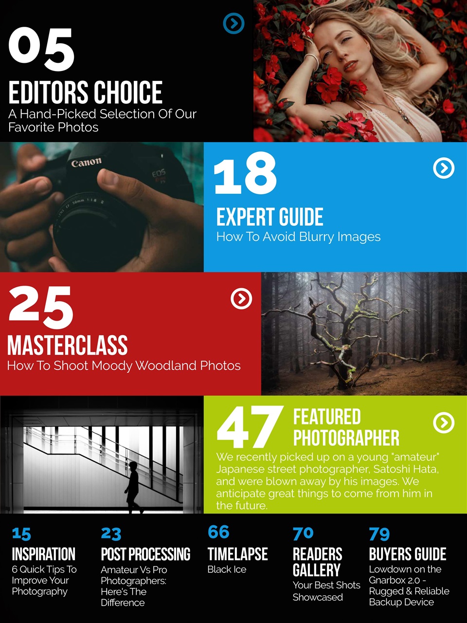 Photography Masterclass Magazine Preview Pages