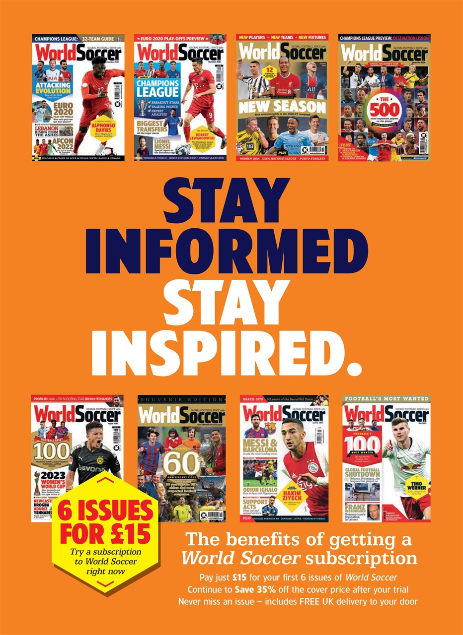 World Soccer Preview Pages