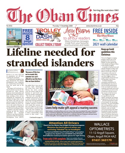 The Oban Times & Lochaber Times issue 