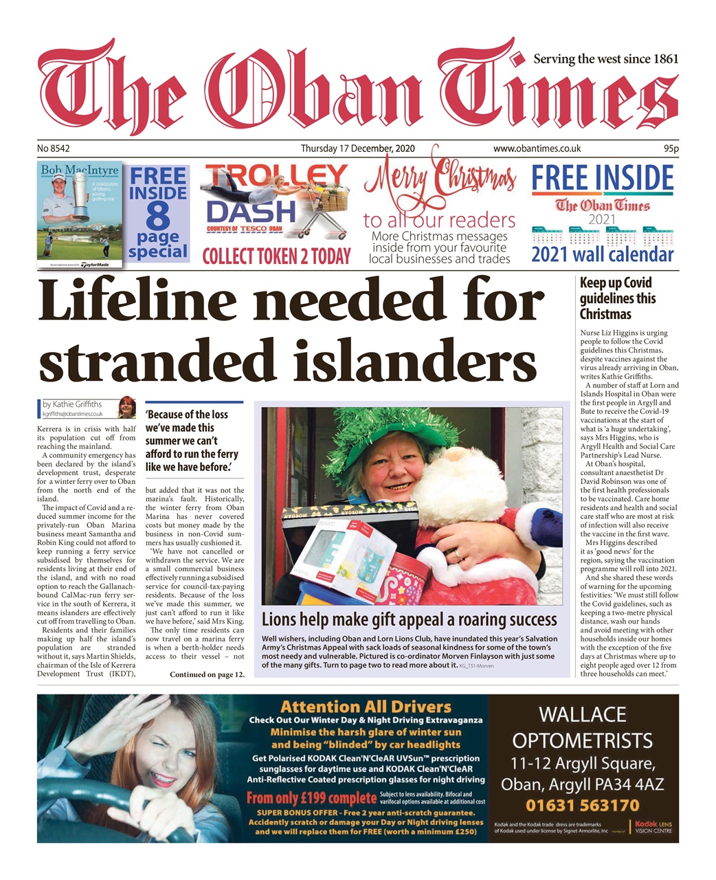 The Oban Times & Lochaber Times Preview Pages