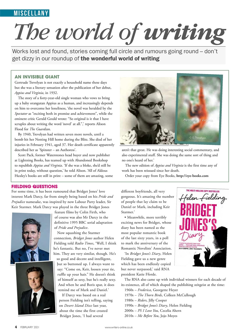 Writing Magazine Preview Pages