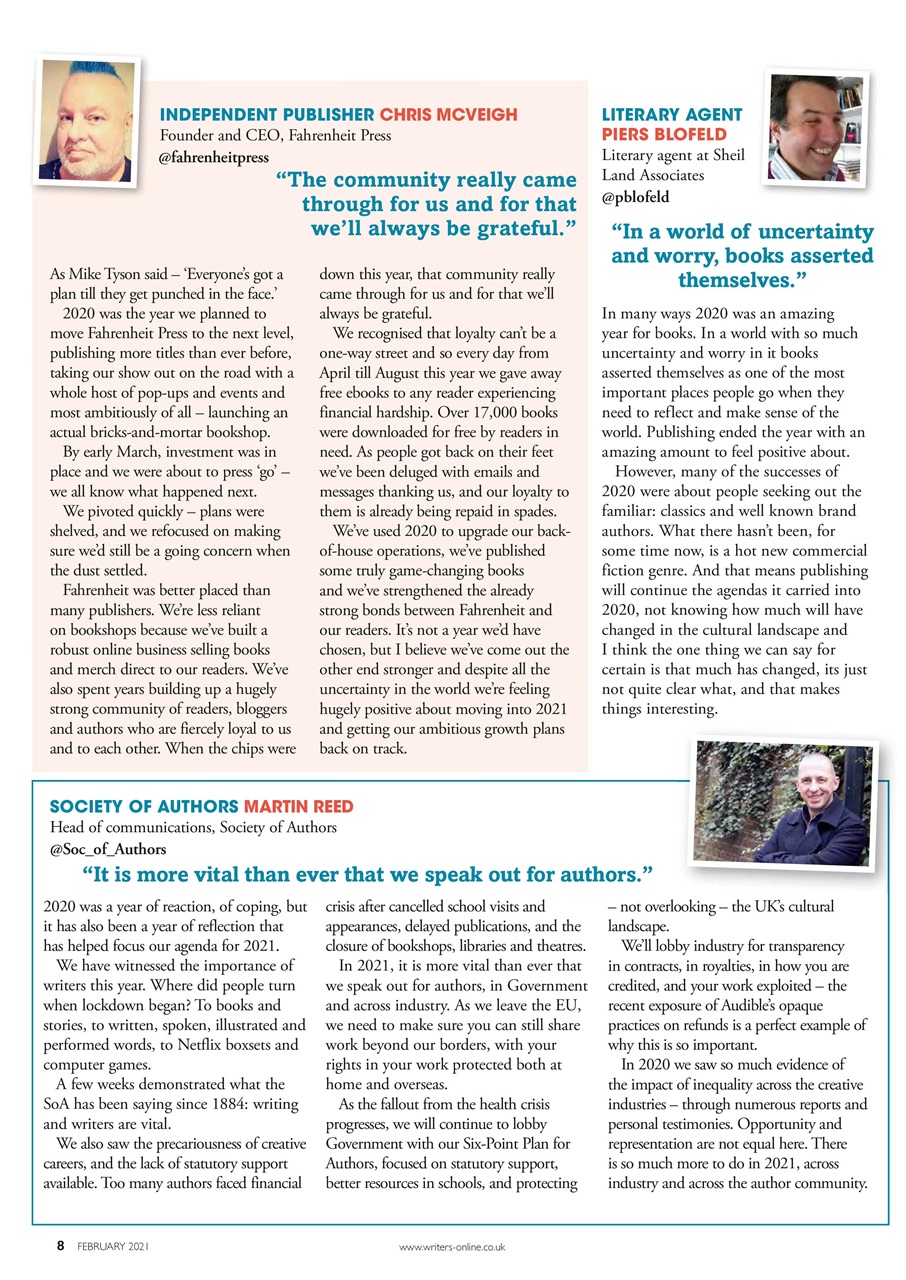 Writing Magazine Preview Pages