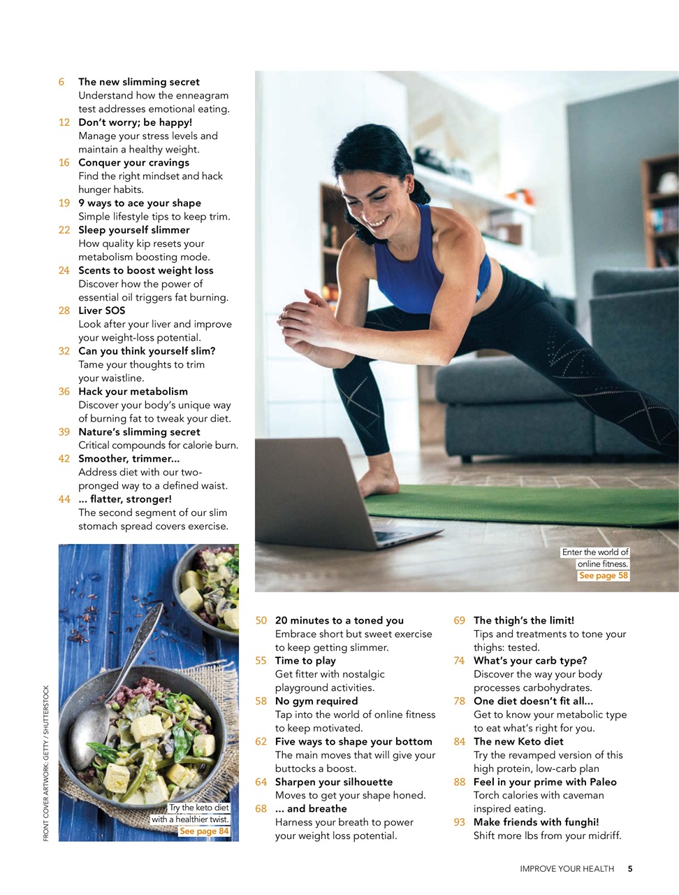 Improve Your Health Preview Pages