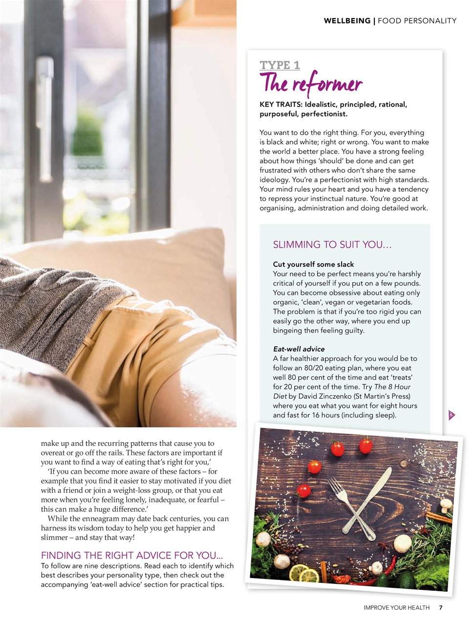 Improve Your Health Preview Pages