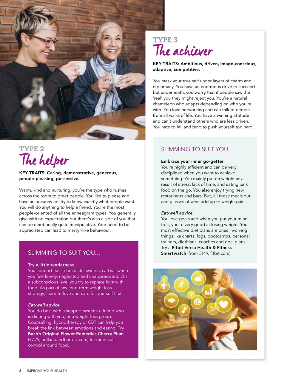 Improve Your Health Preview Pages