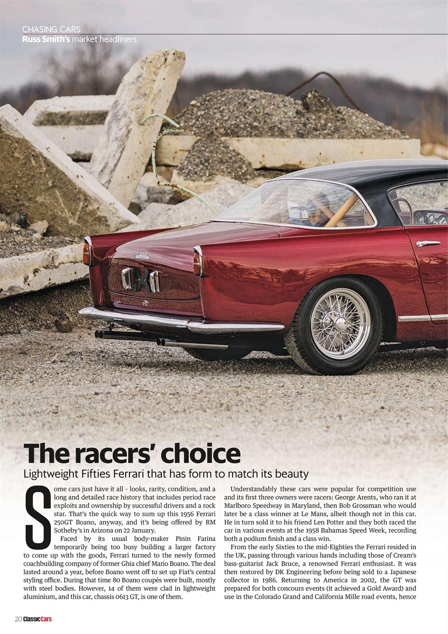 Classic Cars Preview Pages
