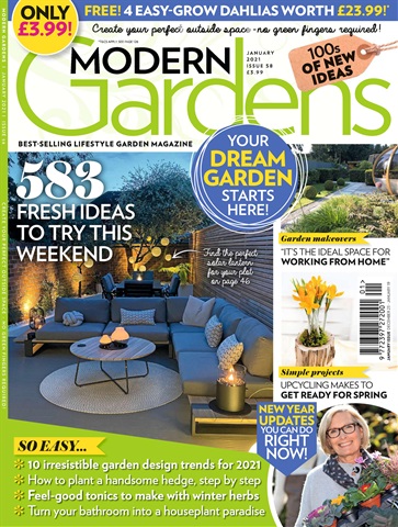 Modern Gardens issue January 2021