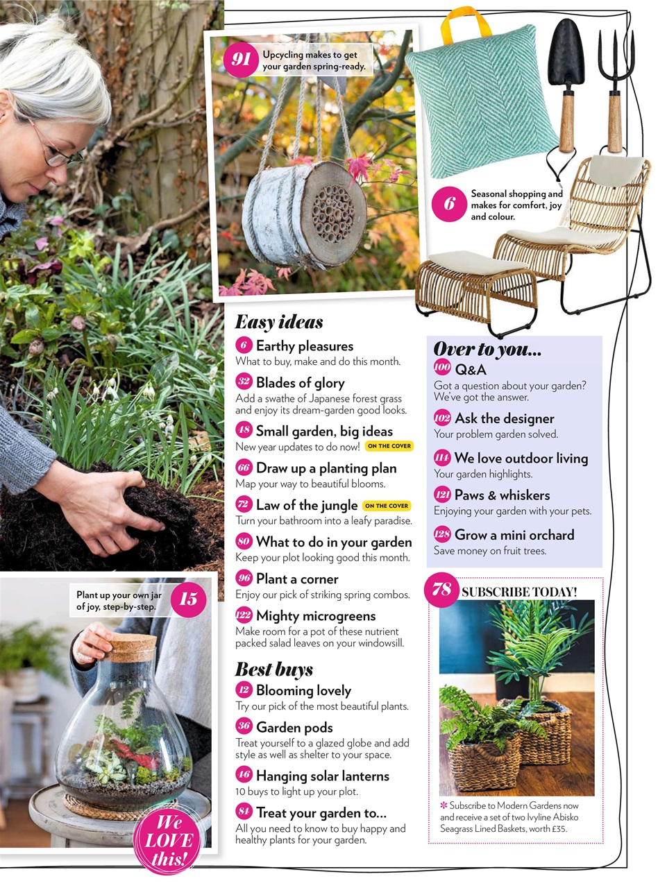 Modern Gardens Preview Pages