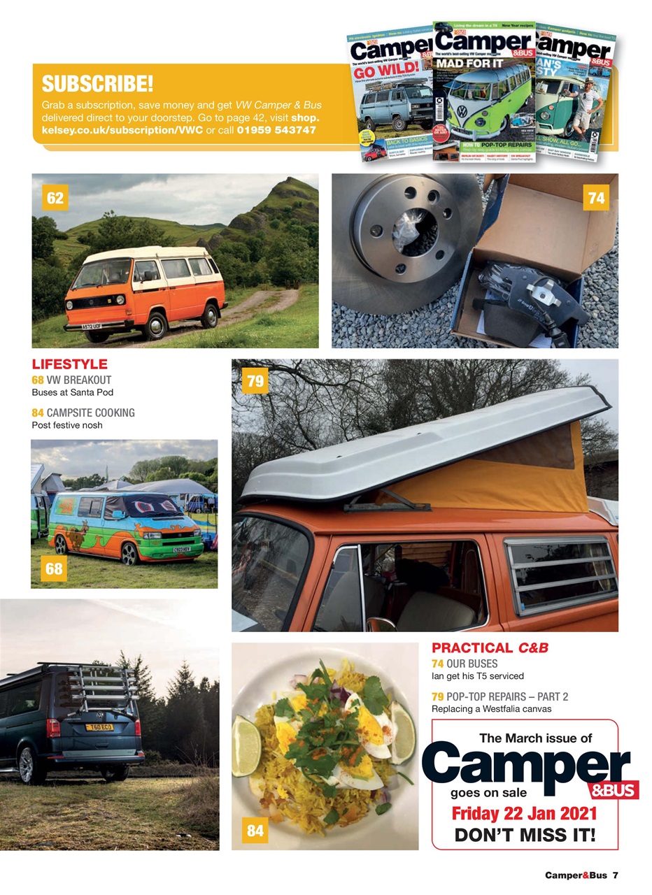 VW Camper Preview Pages